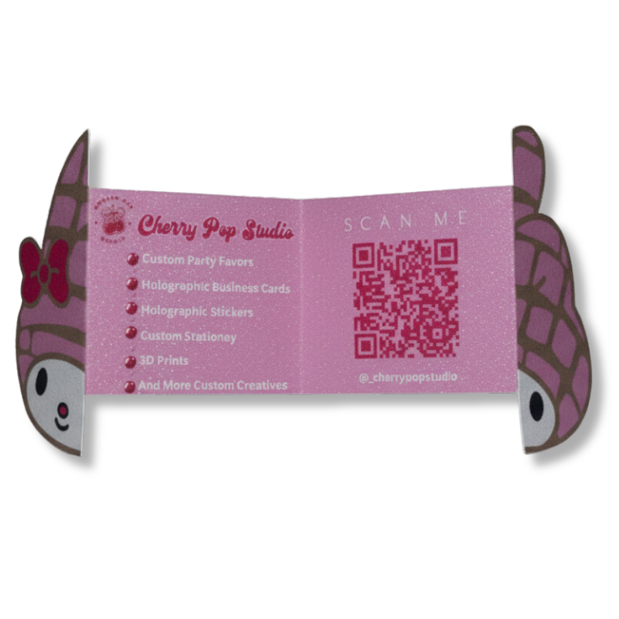 3D Pop Business Cards | Glossy, Holographic or Glitter Finish