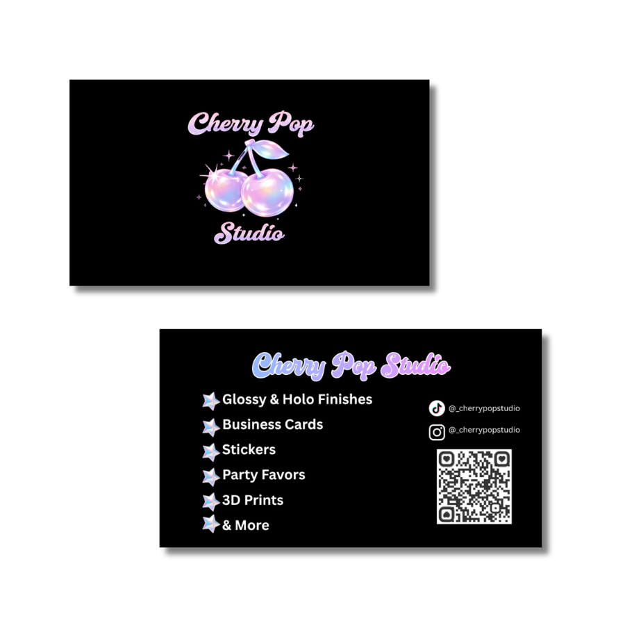 Custom Business Cards | Glossy & Holo